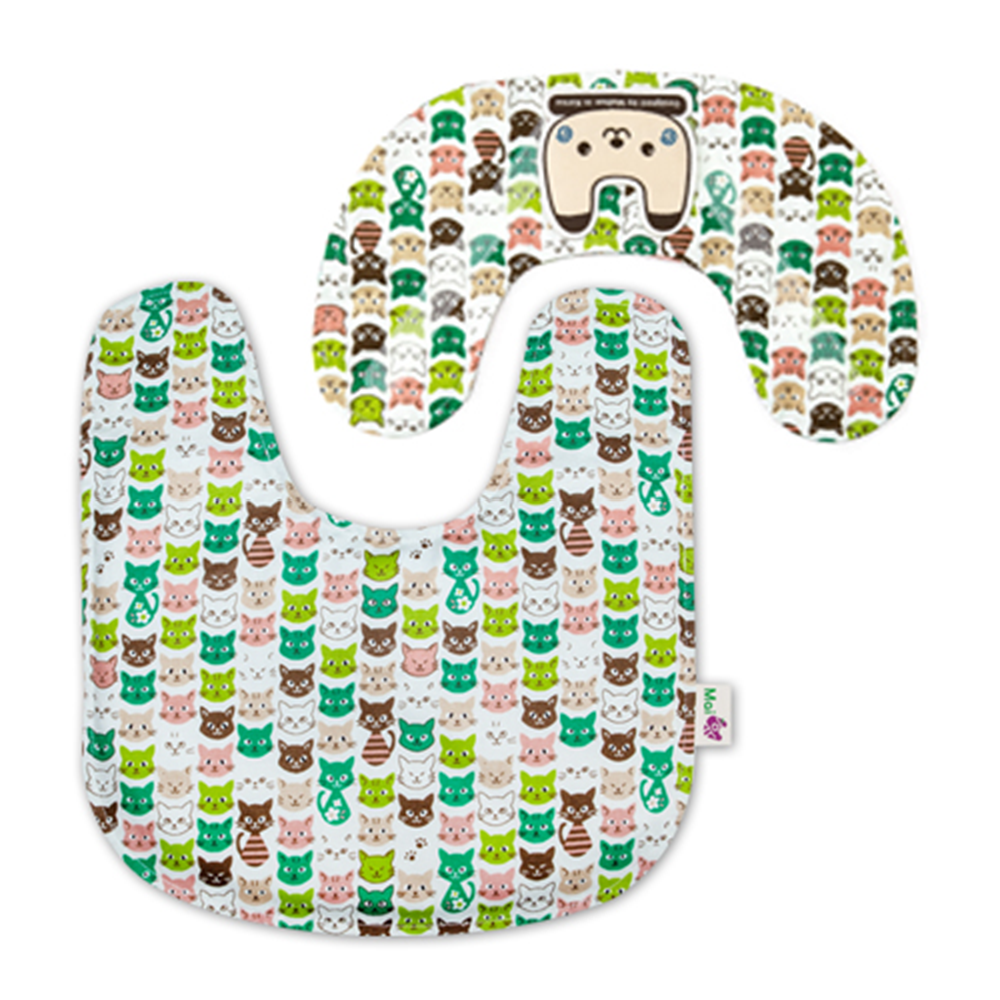 Smile Cat Mama Bib