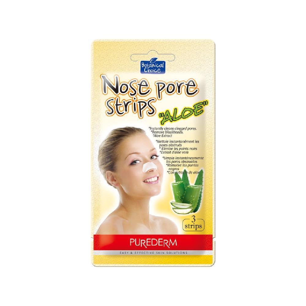 PUREDERM Nose Pore Strips - Aloe