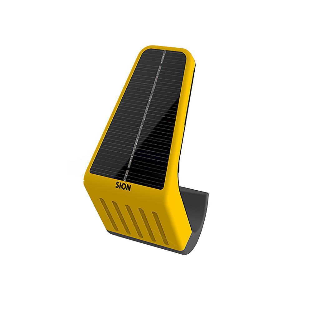 Helmet solar fan