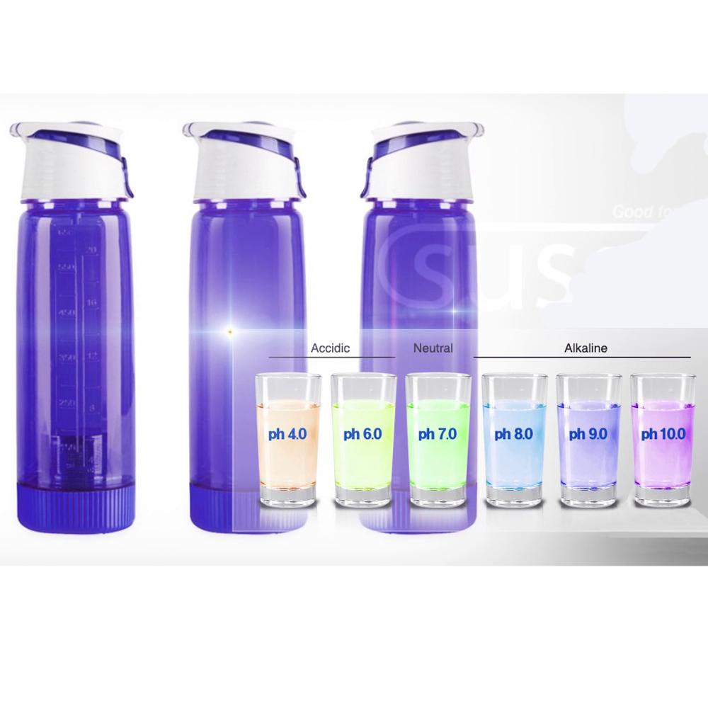 SUSOSU PORTABLE ALKALINE WATER MAKER BOTTLE - precious serpentine jade