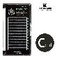 full image MEEPLUS KOREA Black Berry Flat Lash C Curl