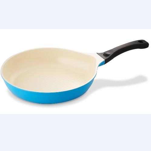 SCALLOP FRY PAN 24CM | CERAMIC,NON-STICK,DIE-CASTING