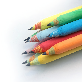detail image2 Zebra Color Pencil 10 pcs x 2 Sets With Paper Tube Case