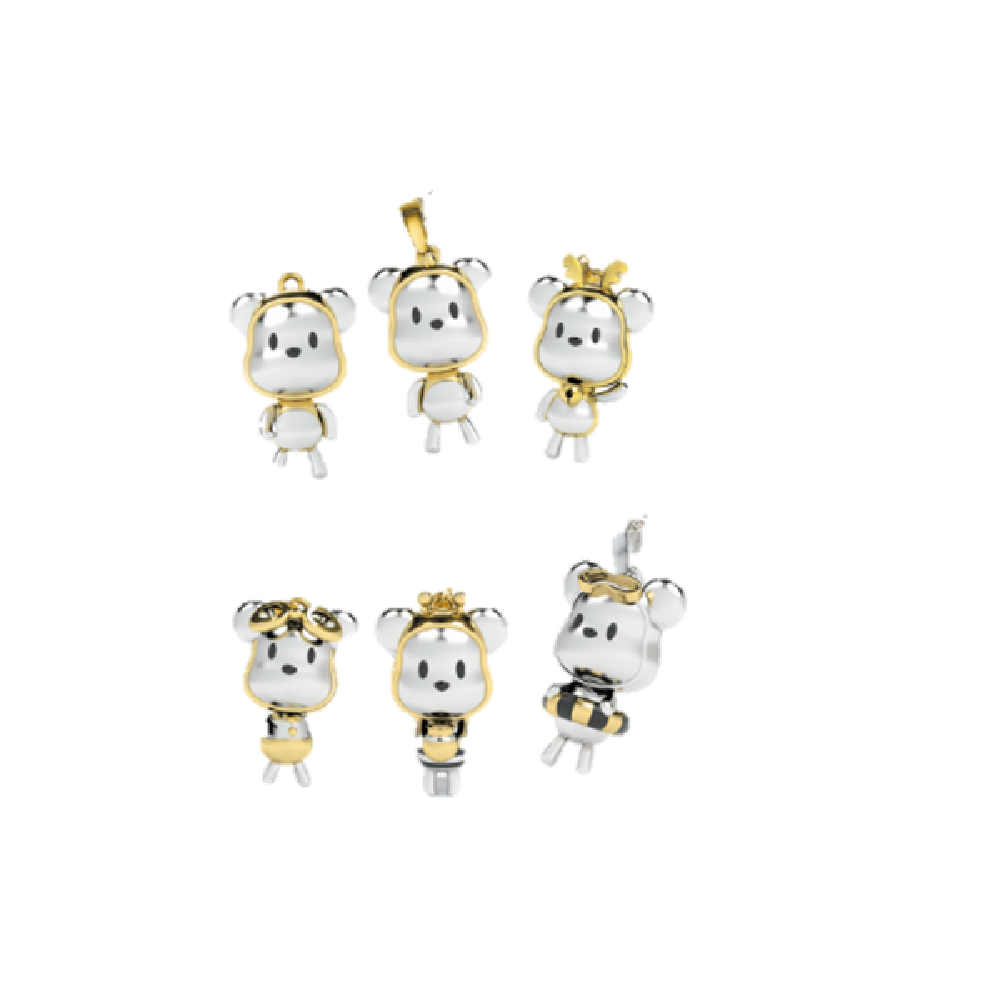 HoneyBee Bear pendant