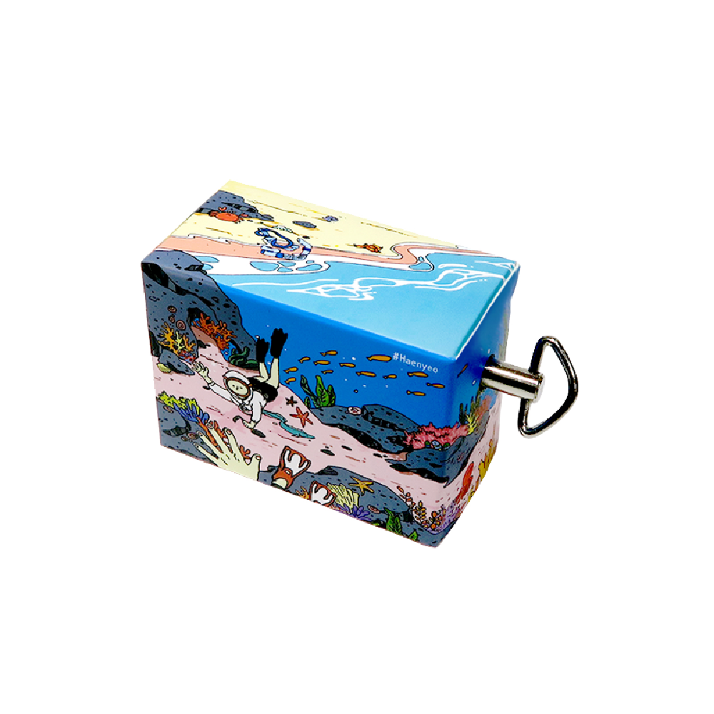 ZEZUBOX  Jeju's women divers mini orgel