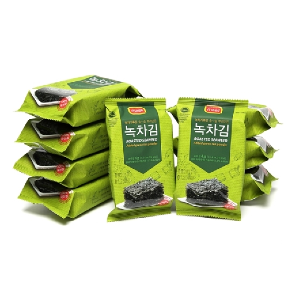 Roasted Seaweed Added Green tea Powder