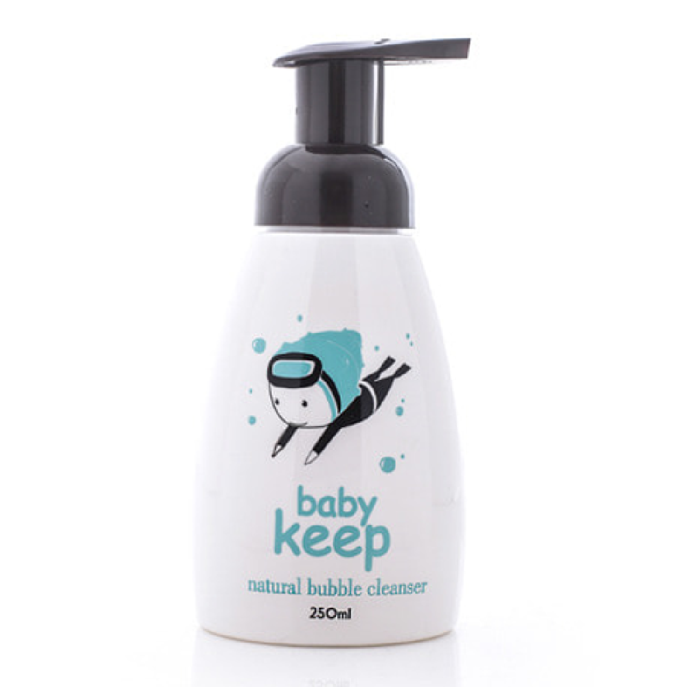 No harmful ingredients HELIOS BabyKeep Natural Bubble Cleanser 250 ml(Moisturizing & Rich Nutrition)