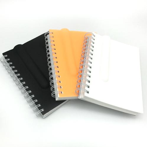 DESIGNERSO2 Pen House | A4 Unique Design Children Adult Orange Black White Drawing Blank Silicon Idea Book Pen Slot Holder