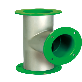 full image CPT/ETFE Chemical, Heat, Fire Resistant Coated Duct Pipe & Fittings, Lining FM Approval Korea Produc