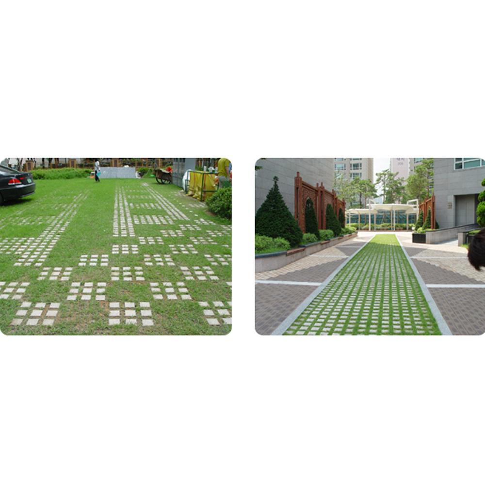 green block step