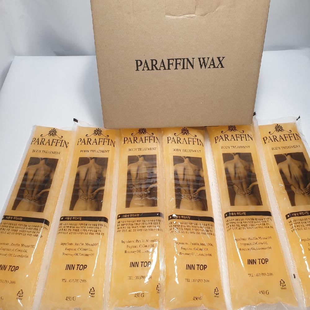 Refill paraffin wax 6 LBS menthol blue