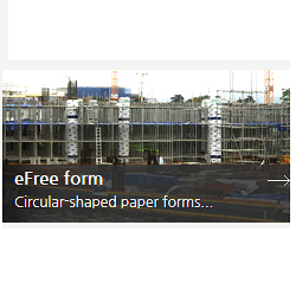 eFree form Products & Advantages 