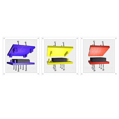 Korea Rugged Solid Metal Building Materials Bridge Bearing and Neoprene Bearing Pad