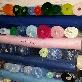 full image TEXTILE REMNANT COTTON POPLIN SOLID WOVEN 