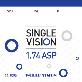 full image Optical Lens (1.74 Aspherical)