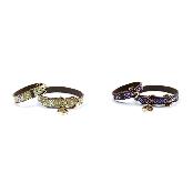 DOGLE 100% handmade  Pet Collar and Bracelet Couple Accessories 10 Designs (made in Korea)