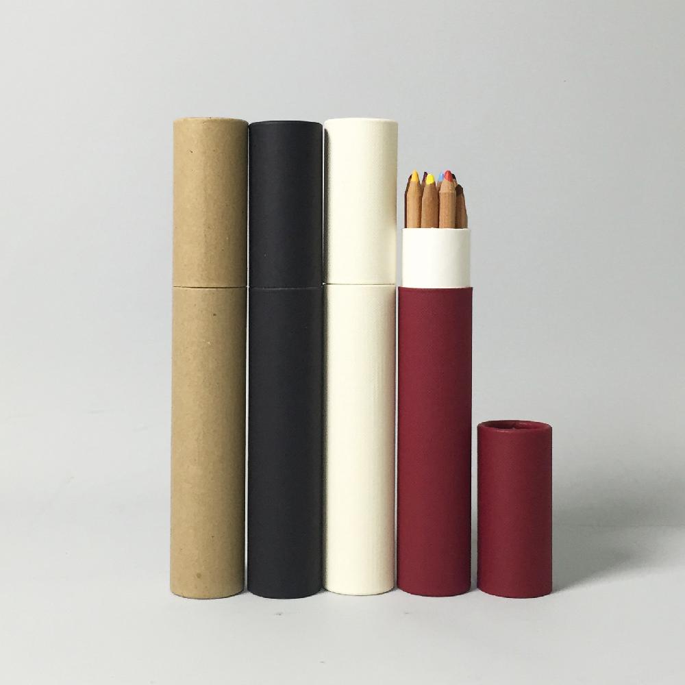 Paper tube 30-L(Wine)_Pencil Tabacco Brush Packing Box Cylinder Gift Box Wrapping Supplies