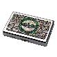 full image Korea Modern Design Multicolored Steel Mother of Pearl Protecting Cigarette Case