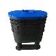 full image Water meter box, water meter protect(Cap, body,  valves banding, a heat shield, Black)
