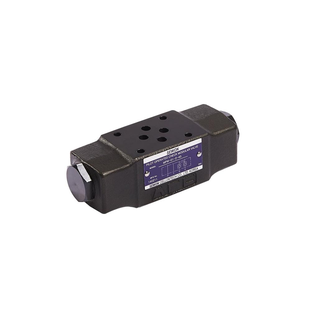 PILOT OPERATED CHECK MODULAR VALVE