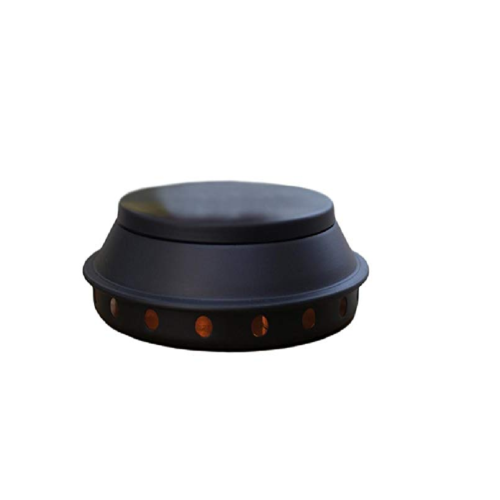 JBWOOD Feet Heater 3 Layer Structure with Tealight Candles