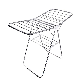full image DaeSung Stainless Steel Clothes Drying Rack - Foldable for Easy Storage, 11.9 X 69 X 82(cm)