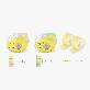 detail image2 Scalla Memo Tape 24mm Set Sticky Note Adhesion Dispenser 3 Colors Labeling Office Supply Dispenser