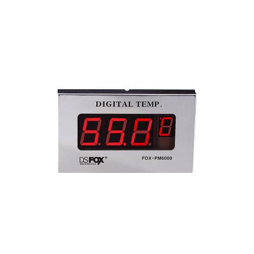 FOX-PM6000 | Indicator, Wall Mounting, stainless, Bathroom, Sauna, segment LED