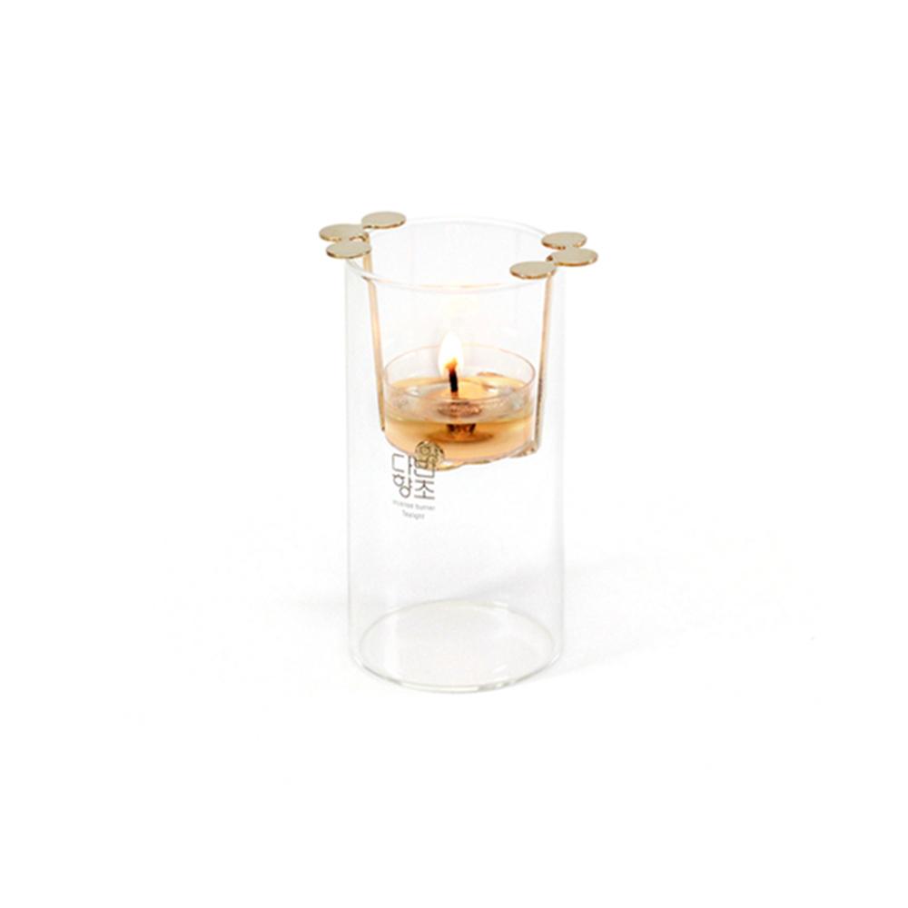 oriental incense T-light candle burner set