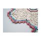 detail image3 Hexagon motif blanket CROCHET DIY KIT