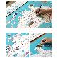 detail image3 Dream Sky Nation-Map Decorative Coloring Painting DIY Paper Continent Map - Australia