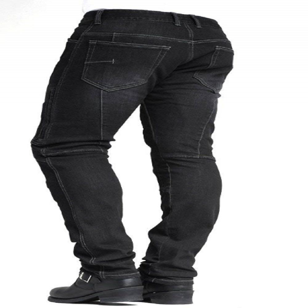 [MAXLER] Men’s Bike Motorcycle Motorbike Kevlar Jeans 1604 Grey