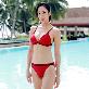 detail image2 Net Bikini Red