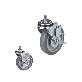 detail image1 4inch Heavy Duty Caster, All Swivel 1/2-13UNC1 Stem Caster with Side Locking and Rubber Plastic