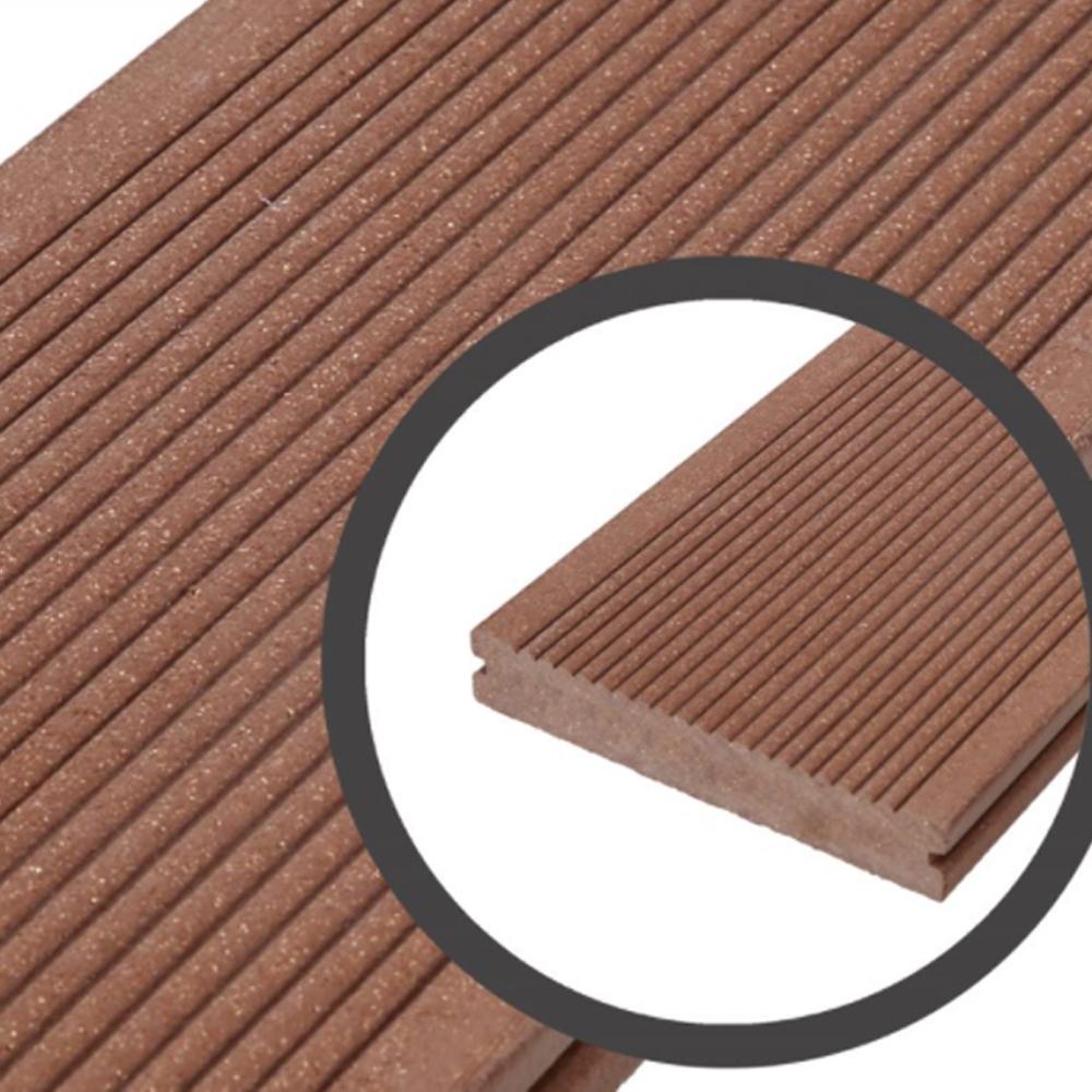 Anywood Anti Bacterial Water Resistance NFC Synthetic Wood Dark Brown
