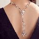 detail image3 Silver embroidery crafted Scarf Necklaces : K151