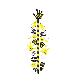 full image Big Shop Jumping Jumping Height-Measuring Graphic Sticker (Orange)