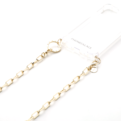 [Phonecklace] Chain Strap Phonecase(Clip Chain) | Strap Case, Crossbody phonecase, Lanyard phone cover, Chain strap, shockproof case