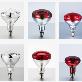 detail image1 Roll over image to zoom in JK HEAT PLUS 175W PAR38 Clear Infrared Heat Bulb Hard Glass 110-120V