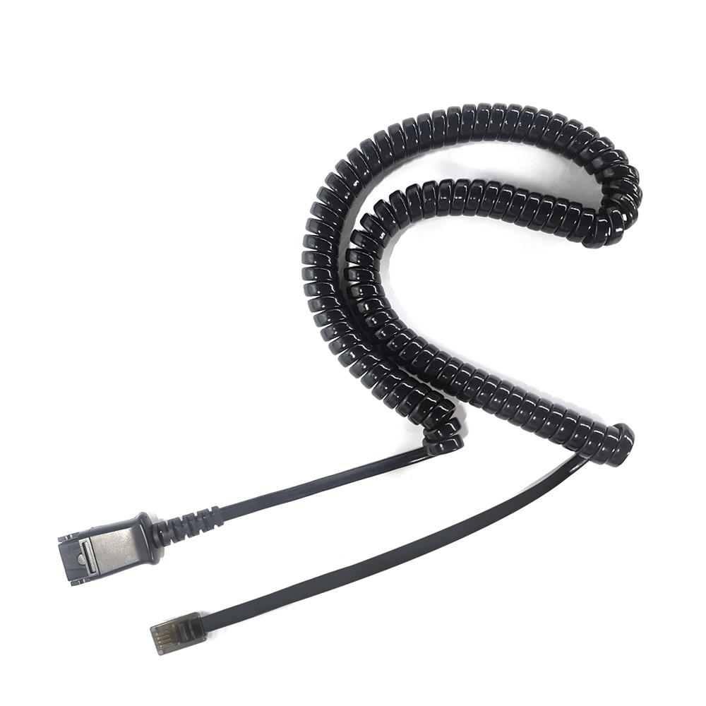 IPD IPH-250 Optimo-X Single Ear Noise cancelling Call center/Office Headset with U10P bottom cable w