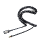detail image2 IPD IPH-250 Optimo X Single Ear Noise cancelling Call center/Office Headset with U10 bottom cable wo