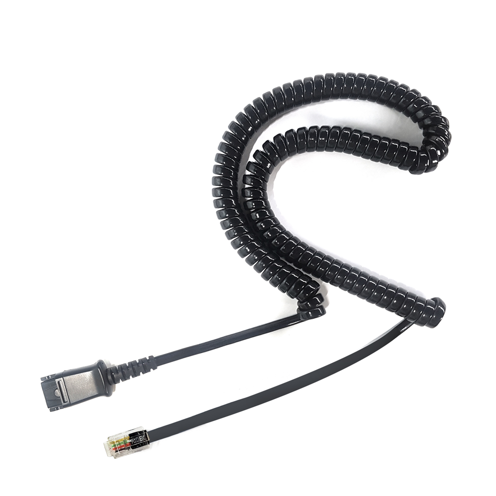 IPD IPH-250 Optimo X Single Ear Noise cancelling Call center/Office Headset with U10 bottom cable wo