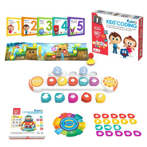 [PDM] Cubico | kids, easy, fun, Kids Coding, Coding game