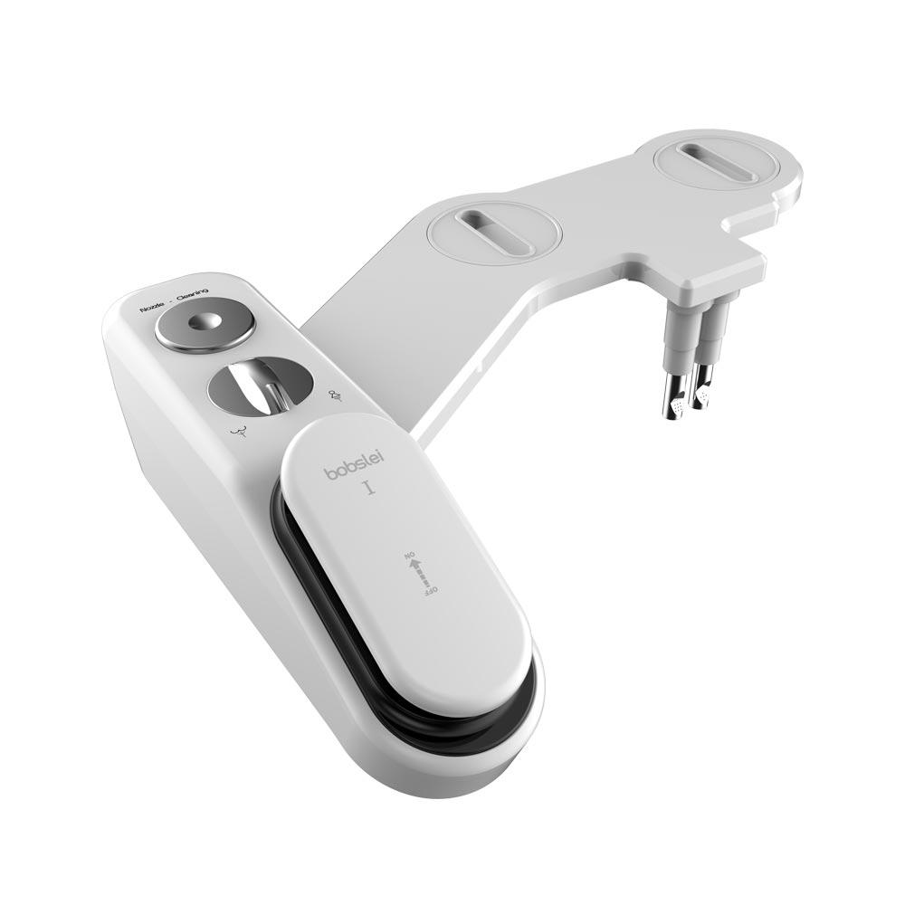 Bobslei Non-Electric Bidet II Chrome Nozzle / Hot & Cold Water Water Spray