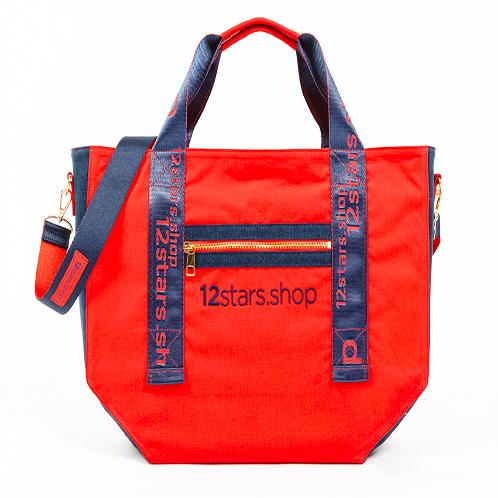RedLogoHandle Canvas Bag | crossbody bag, hand bag, cross bag, fashion, women bag,outdoor bag, sports bag, women,tote bag, business bag,school bag
