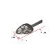 detail image2 JMA&H Inc. Puppy rocket cat toilet sand shovel for time-saving, cinvenient, light and loose (red)