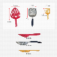 detail image3 JMA&H Inc. Puppy rocket cat toilet sand shovel for time-saving, cinvenient, light and loose (red)