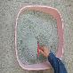 detail image4 JMA&H Inc. Puppy rocket cat toilet sand shovel for time-saving, cinvenient, light and loose (red)