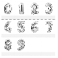 detail image5 Balloon for an event and a birthday shaped numbers (gold)