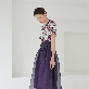 detail image2 Korean traditional skirt (purple)